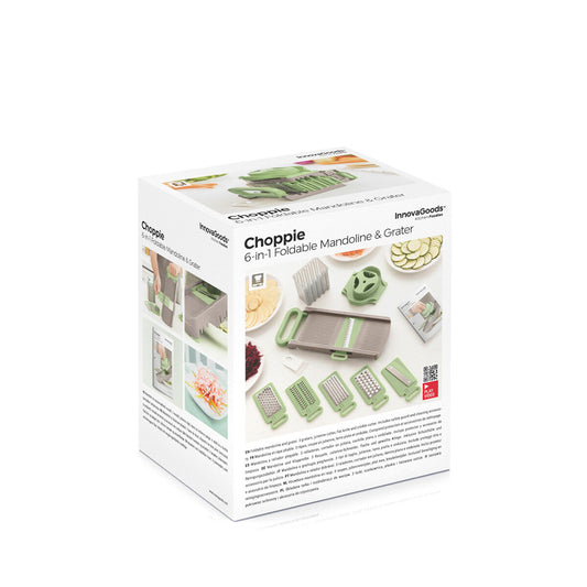 6-in-1 Folding Mandolin Grater Choppie InnovaGoods-1