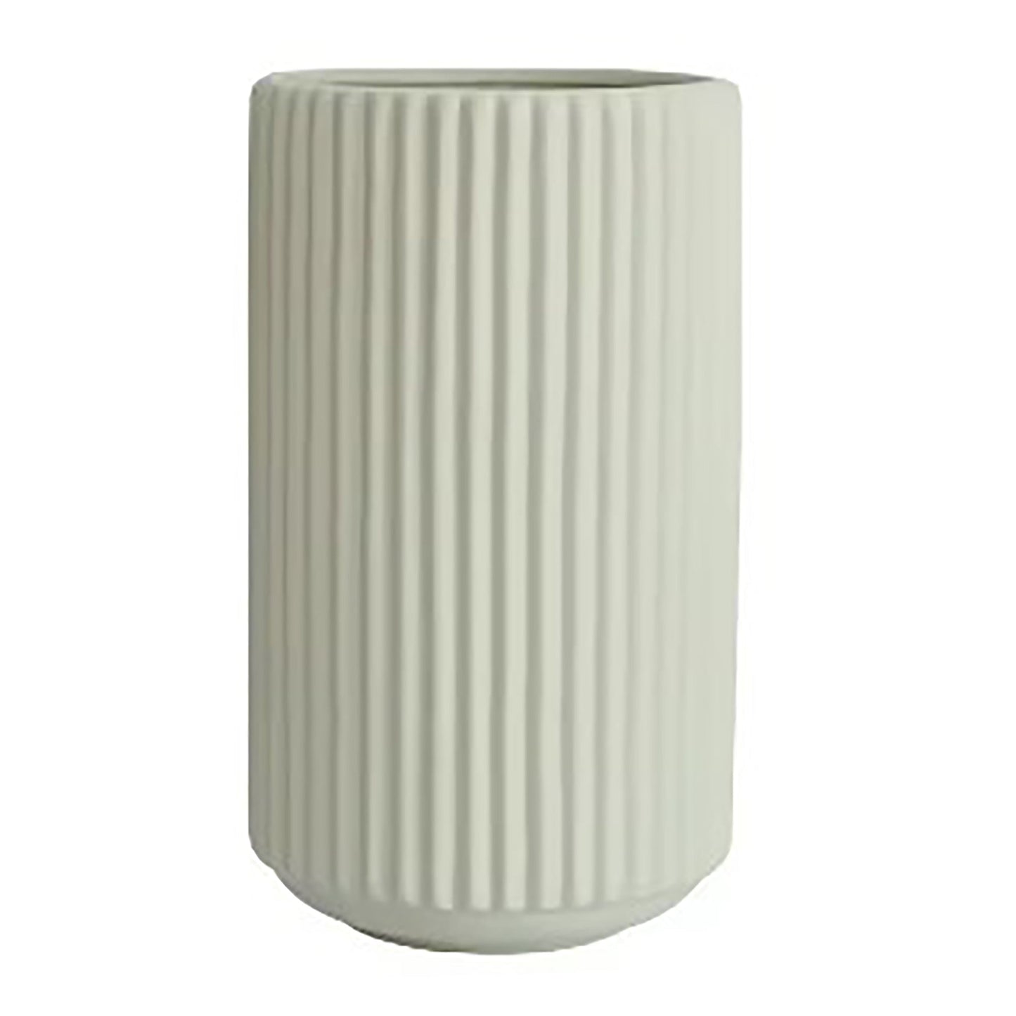 Ribbed Ceramic Vase-Mint-XXL-5