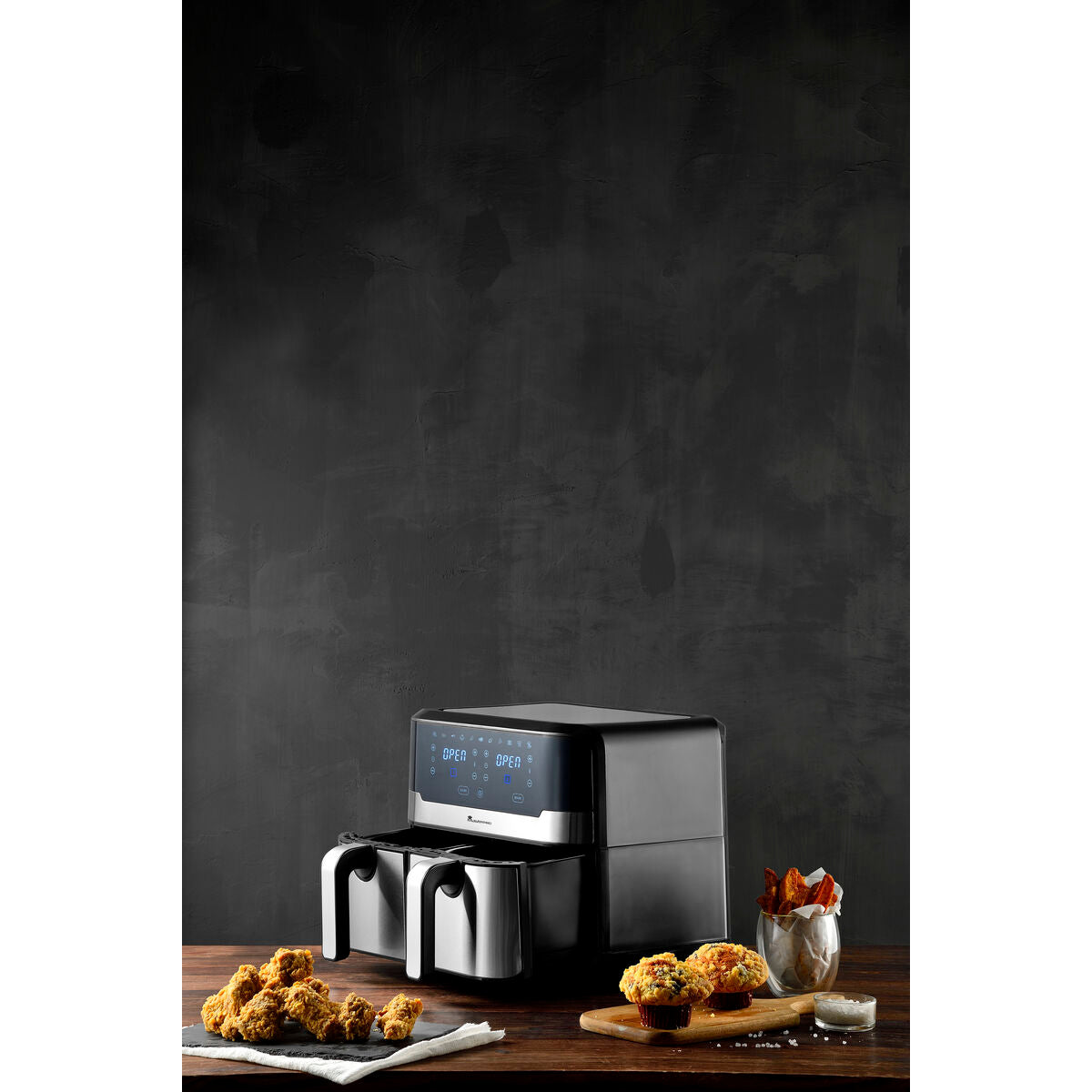 Air Fryer Masterpro Rocket Duo 900 2400 W 9 L Black-7