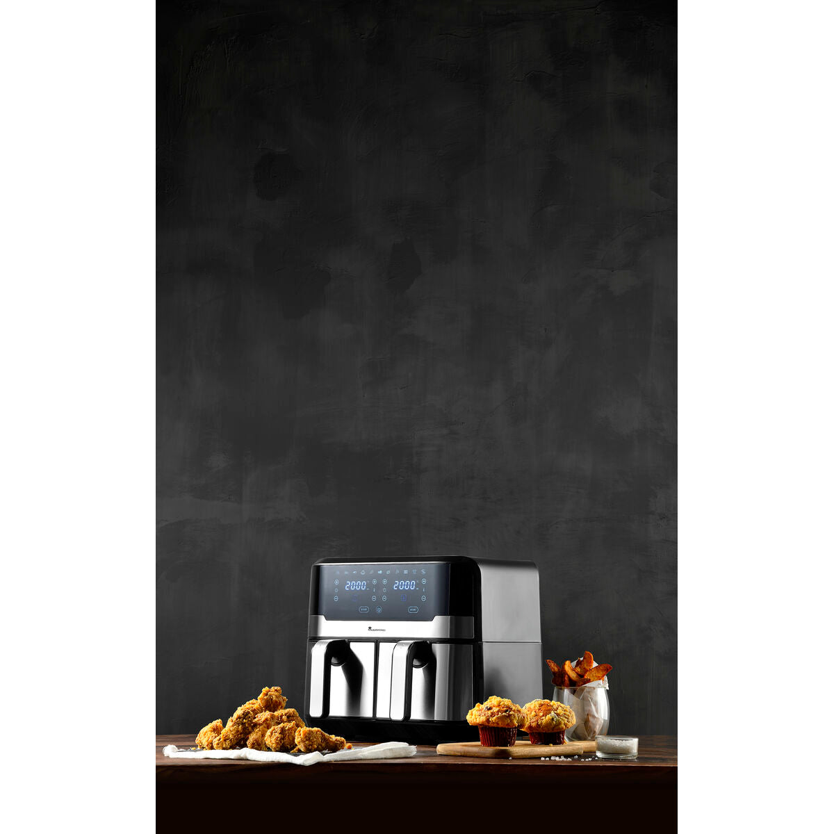 Air Fryer Masterpro Rocket Duo 900 2400 W 9 L Black-5