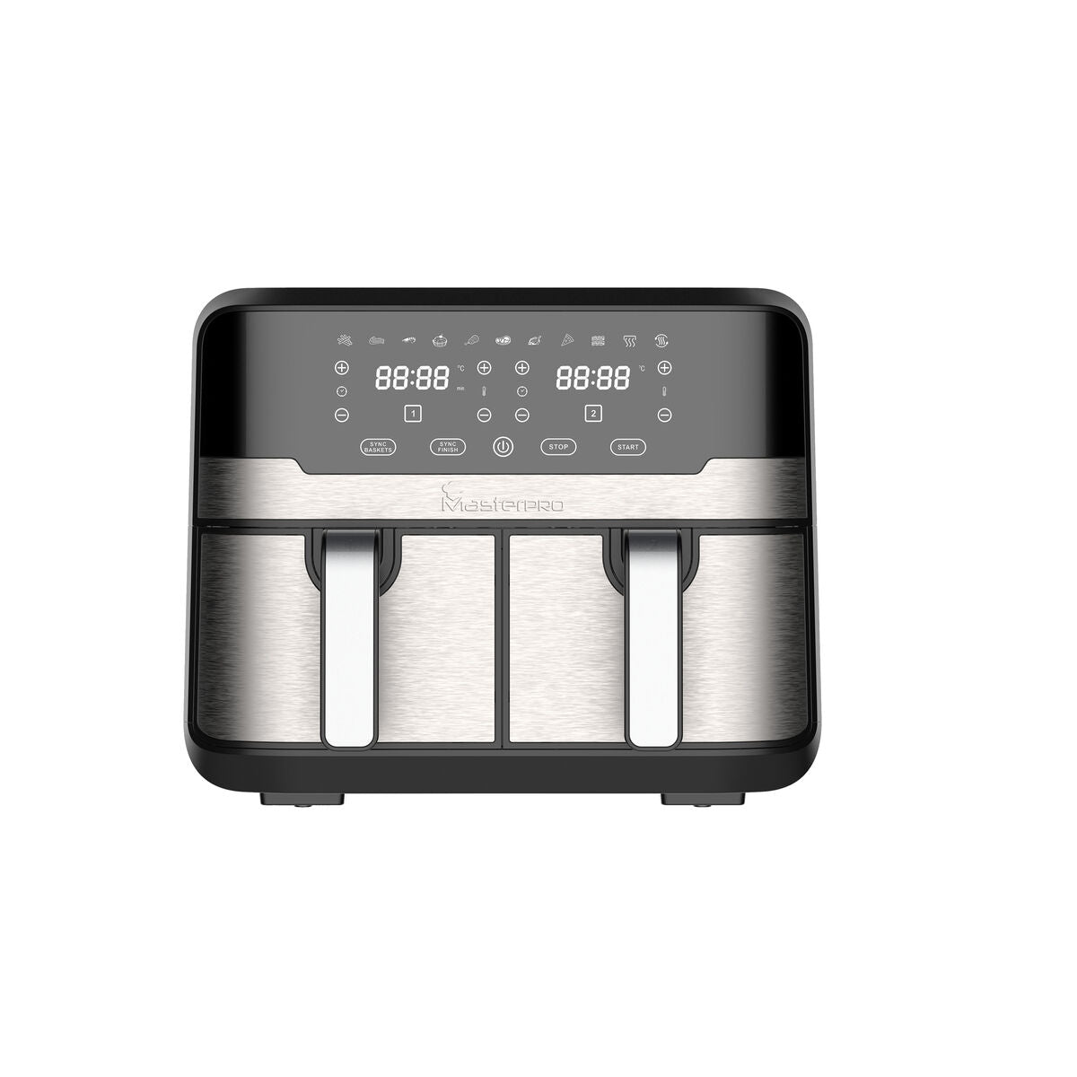Air Fryer Masterpro Rocket Duo 900 2400 W 9 L Black-4