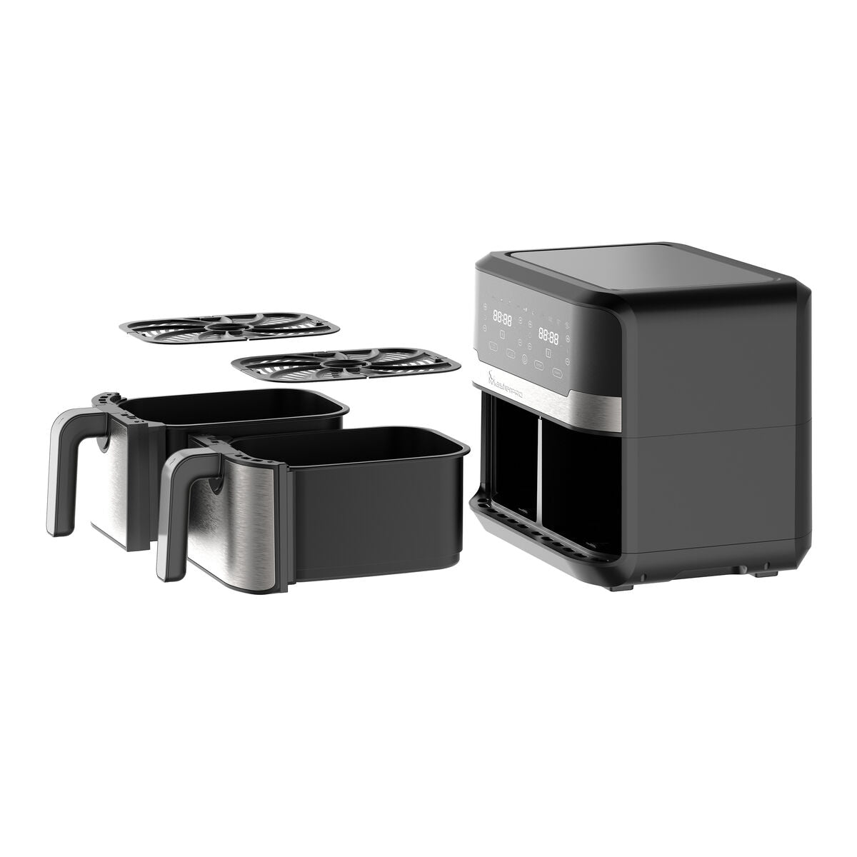 Air Fryer Masterpro Rocket Duo 900 2400 W 9 L Black-3