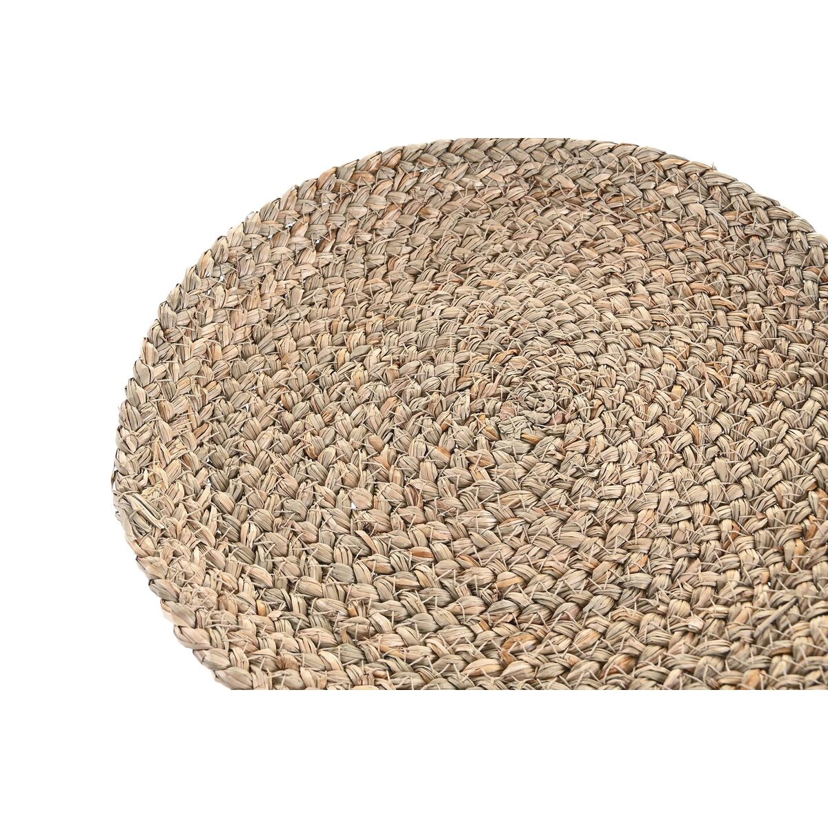 Table Mat DKD Home Decor Natural Natural Fibre (32 x 0,5 x 32 cm)-2