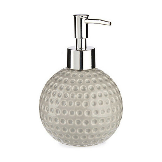 Soap Dispenser Berilo Golf Grey Metal Ceramic 300 ml (12 Units)-0