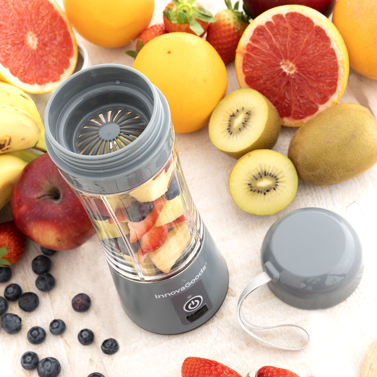 Portable Rechargeable Cup Blender Shakuit InnovaGoods-13