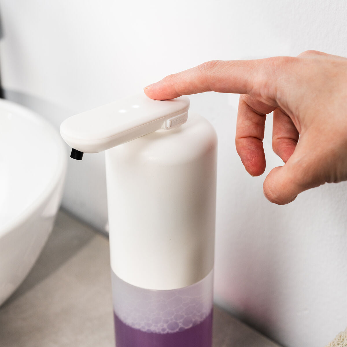 Rechargeable Automatic Liquid Soap Dispenser Bitesap InnovaGoods-11