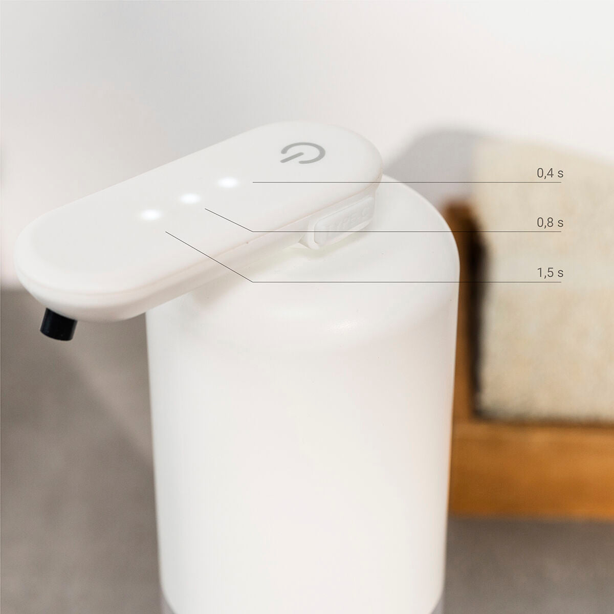 Rechargeable Automatic Liquid Soap Dispenser Bitesap InnovaGoods-9