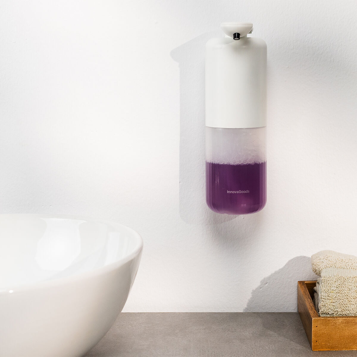Rechargeable Automatic Liquid Soap Dispenser Bitesap InnovaGoods-7